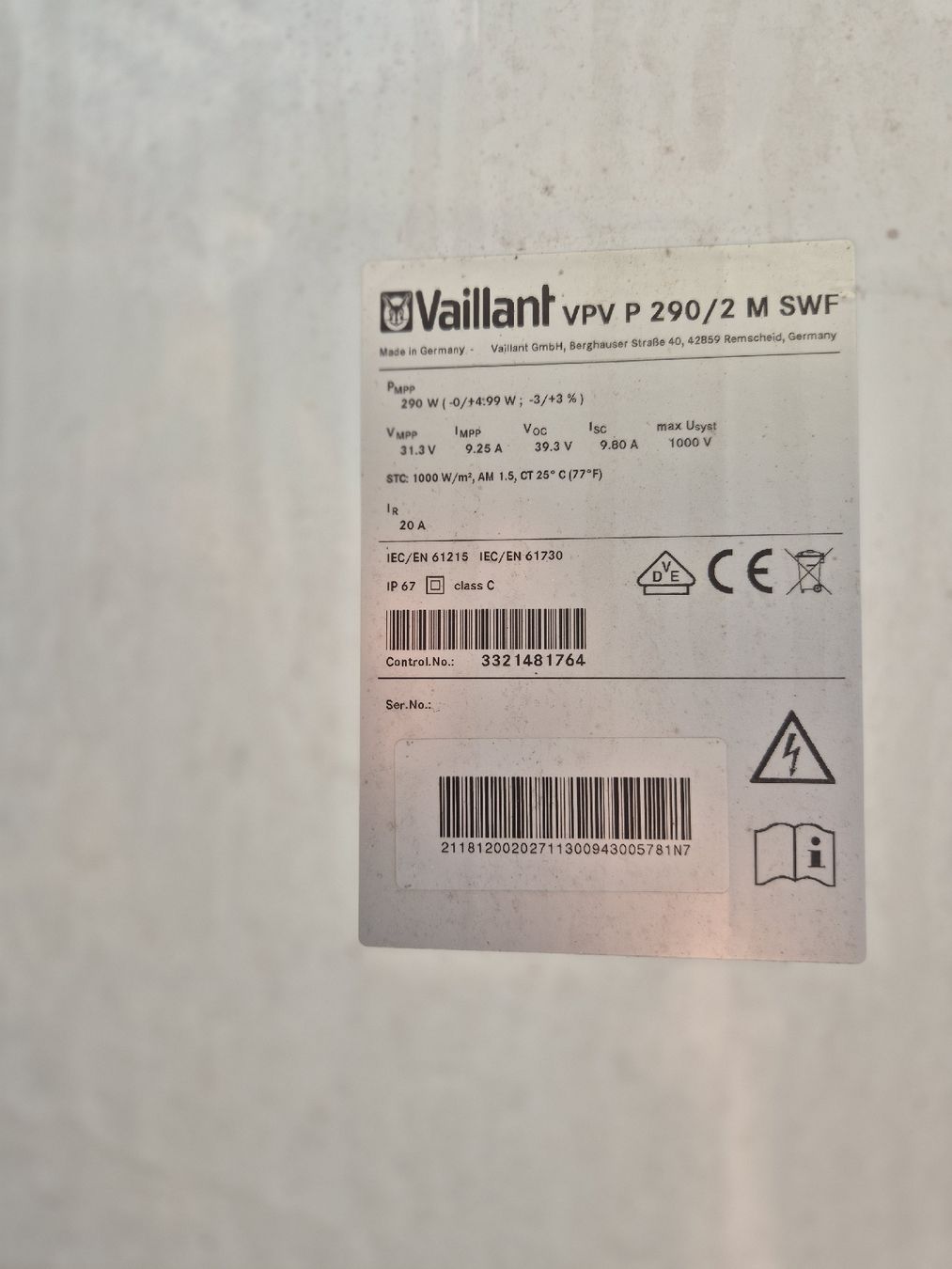 Dispositivi a energia solare: 2 stück Solarpanellen,Solarplatten – Usato da Kreuzlingen venduto da Swiss.Chanel 1