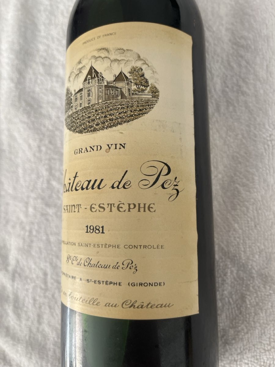 Vins: Rotwein Château de Pez Saint-Estèphe 1981 – Neuf avec emballage d'origine à Gockhausen par London95 3