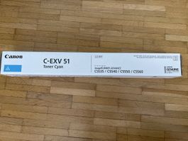 Canon C-EXV 51 Toner Cyan für iR-ADV C5535/5540/5550/5560