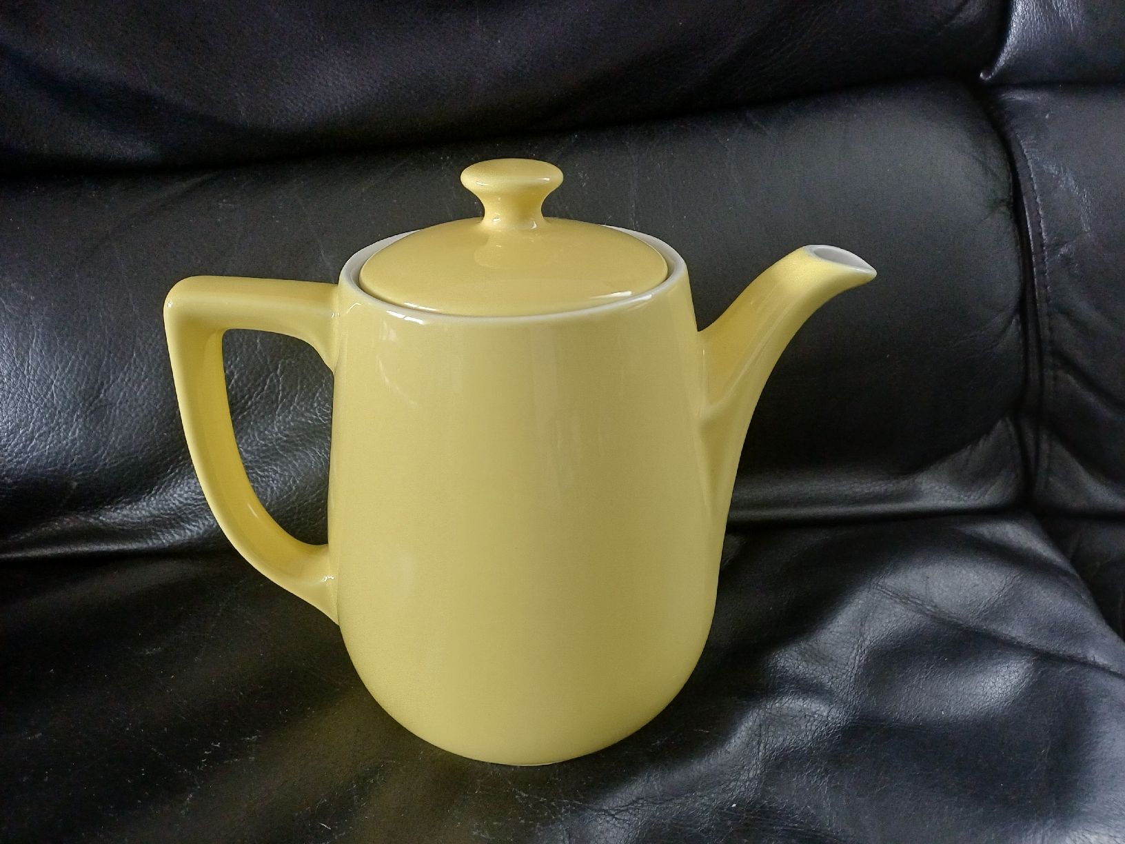 Caraffe: Gelbe Kaffekanne, Vintage Rössler – Usato da Ebersecken venduto da Napf08 1
