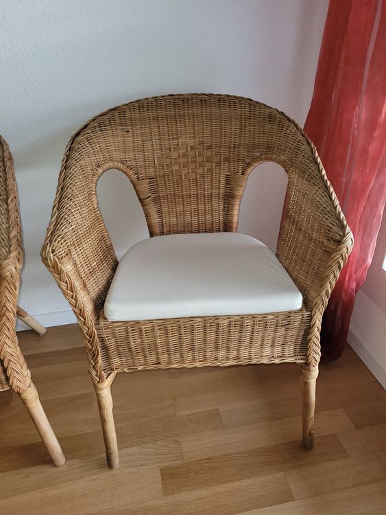 Elegantes Korbstuhle Esszimmer Ikea Bild