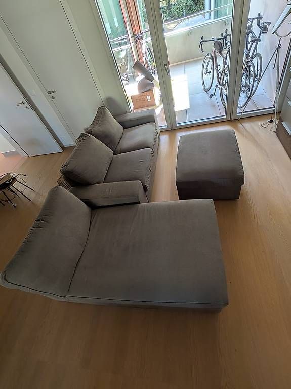 Ikea Divani: IKEA KIVIK Sofa + Liege + Hocker – Usato da Zürich venduto da marczh 3