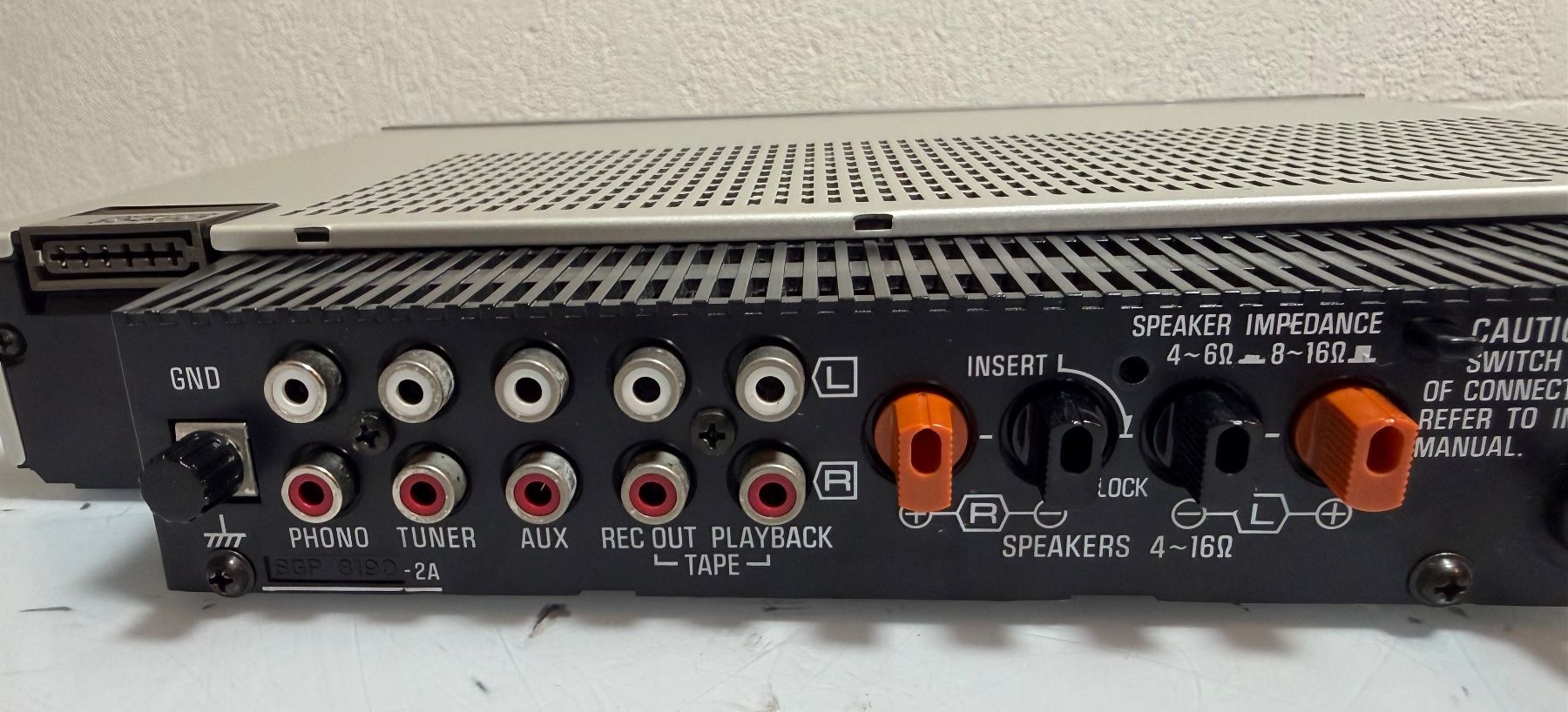 Technics Amplificatori: Technics SU-5 Stereo Integrated Amplifier (1982-85) – Usato da Oberglatt ZH venduto da Kumar2 5