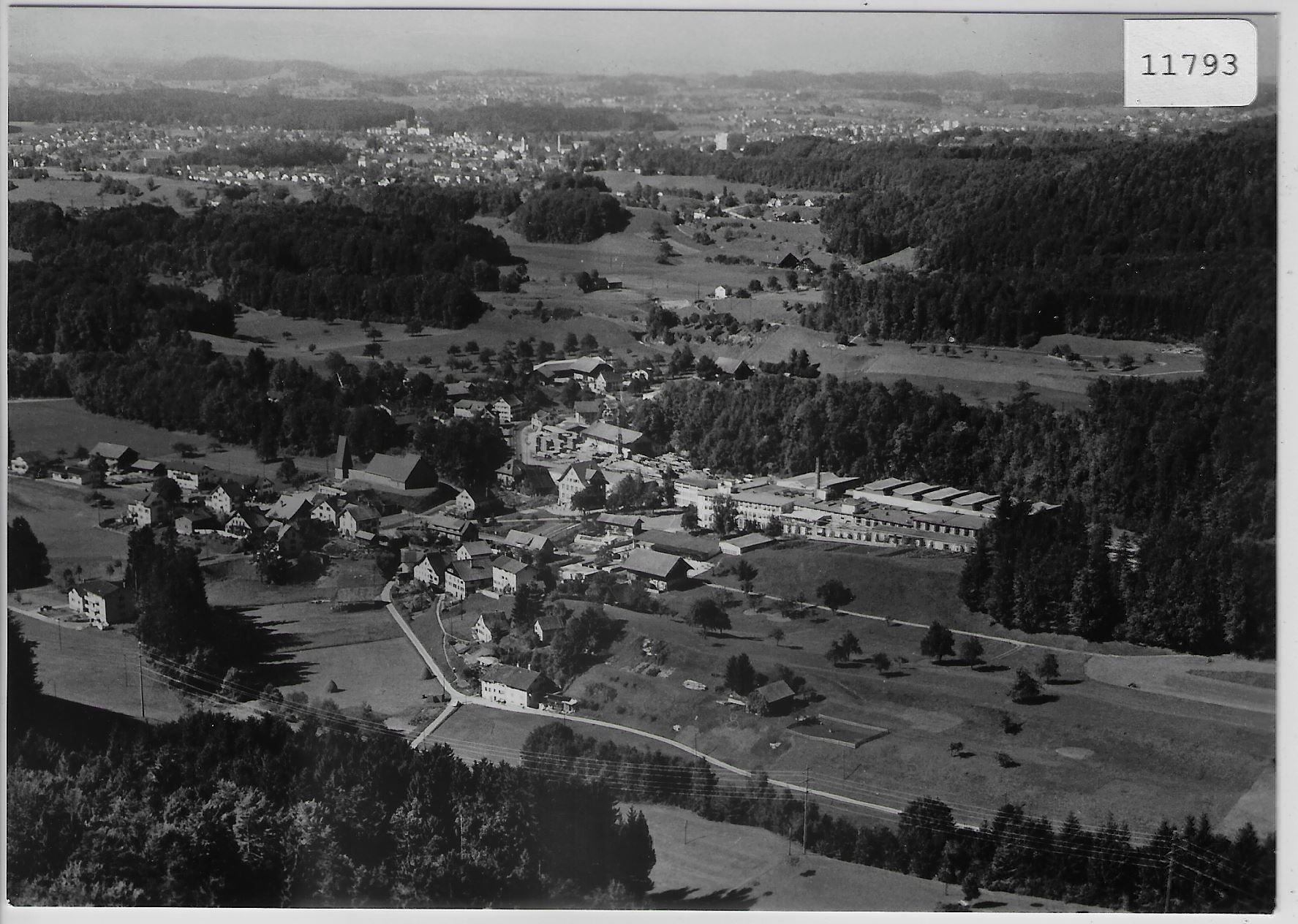 Cartoline postali: Flugaufnahme - Ermenswil SG – Antico da Ettingen venduto da Kartenplanet