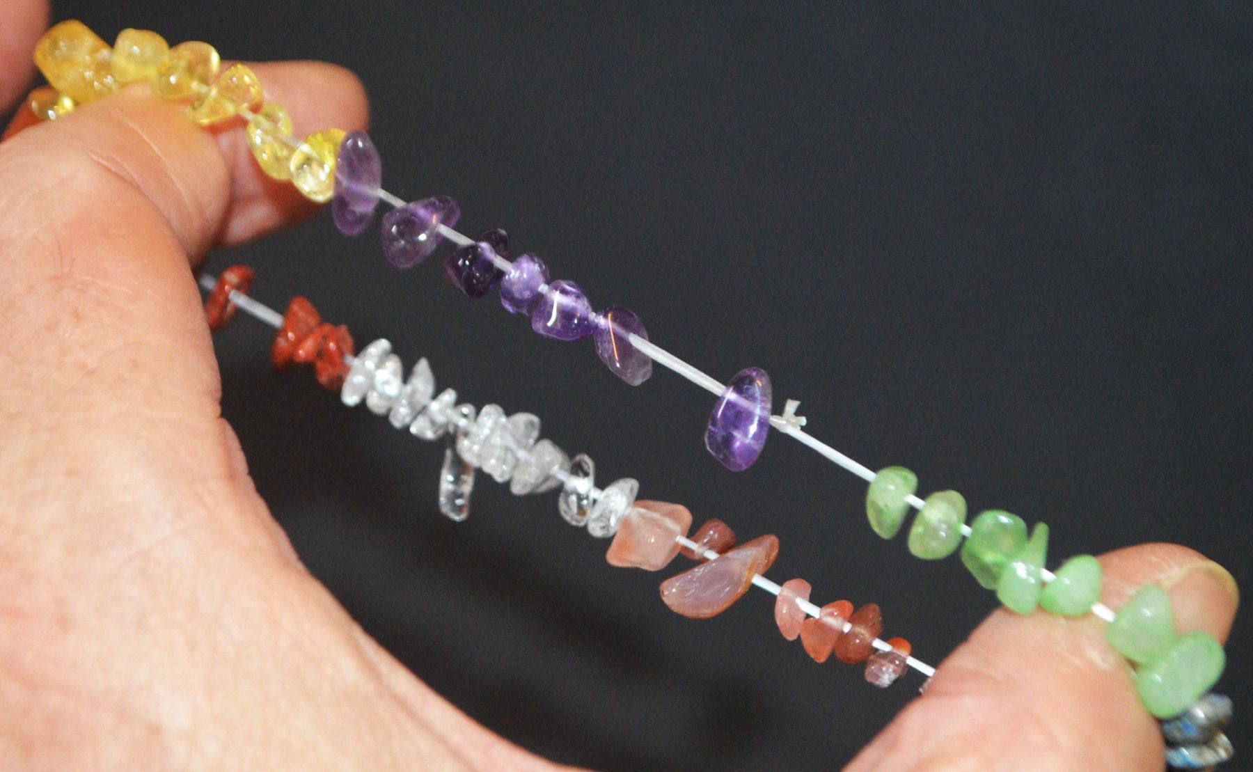 Bracciali & Braccialetti: Armband A-578 – 7 Chakra – elastisch – Nuovo e nell'imballaggio originale da Goldiwil (Thun) venduto da han_v5b7 5