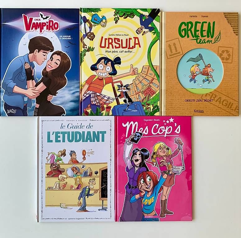 Comics: Lot de 5 BDs pour adolescents – Gebraucht aus La Tour-de-Peilz von K_L
