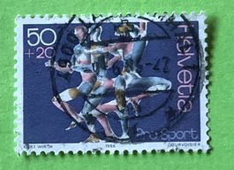 Nr.W 65 GESTEMPELT Pro Sport 1986   Siehe Original Fotos.