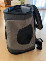 Hundetragerucksack Rucksack Trixie grau