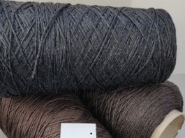 Fine Merino Sesia NewJersey D&G 775g Handstricken anthrazit