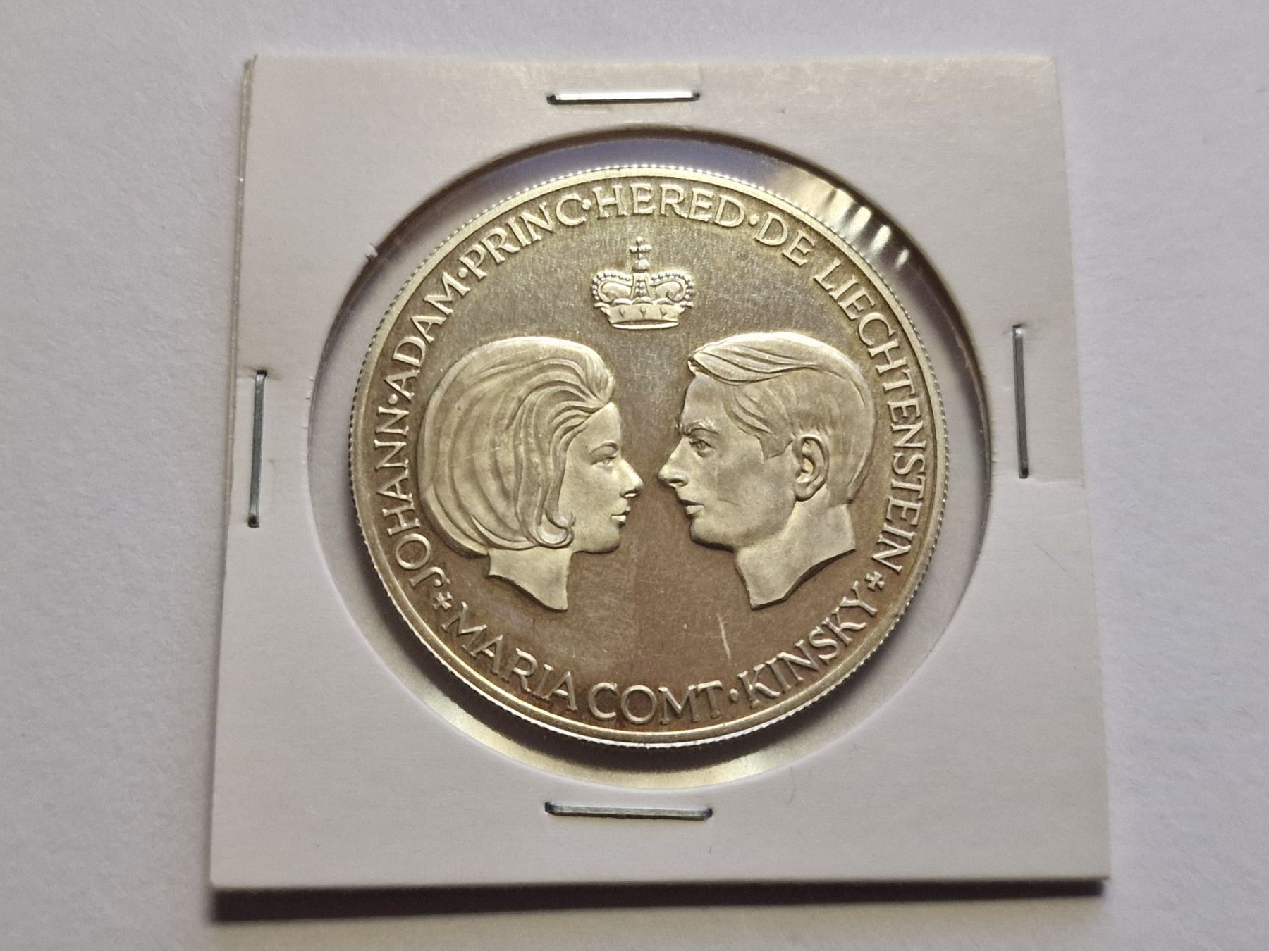 Medaglie: Liechtenstein, Silbermedaille 1967. – Usato da Zürich venduto da Moreira01 3
