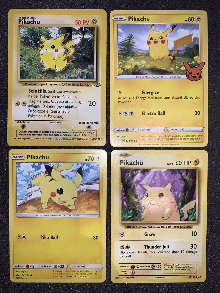 Pokémon Sammelbilder & Trading cards: Ab 1.- mix Pikachu  – Gebraucht aus Bironico von ars_z6lb