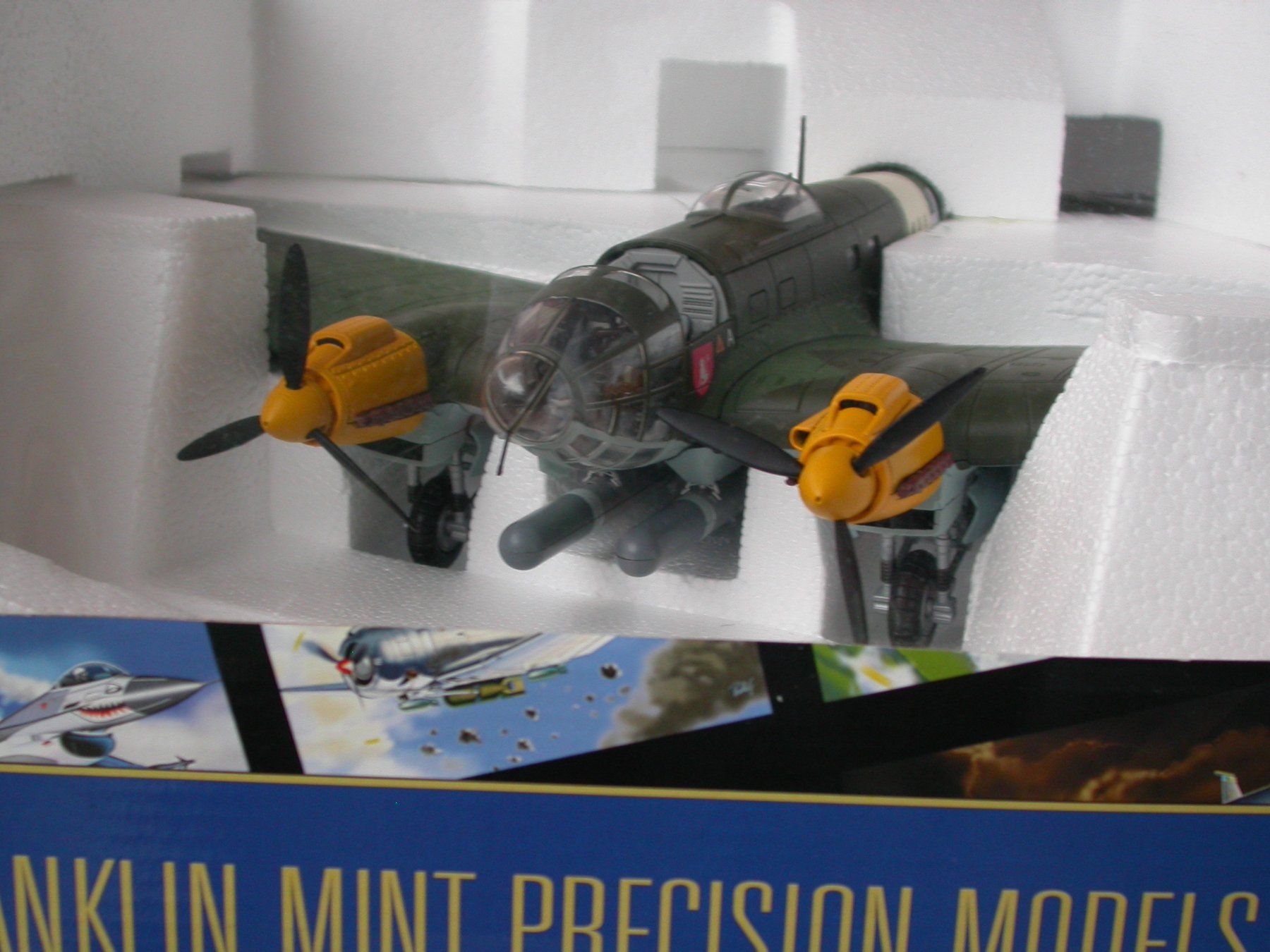 Franklin Mint Kit di modellismo & Modellini statici: He111 Heinkel Metallmodell 1:48 – Nuovo e nell'imballaggio originale da Zürich venduto da Marcel6887 1