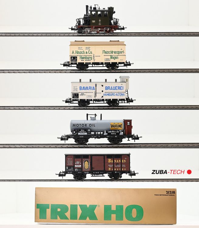 Locomotive Vapeur Trix 22507 – T13 KPEV – Époque 1 – Analogique + NEM – Comme Neuve