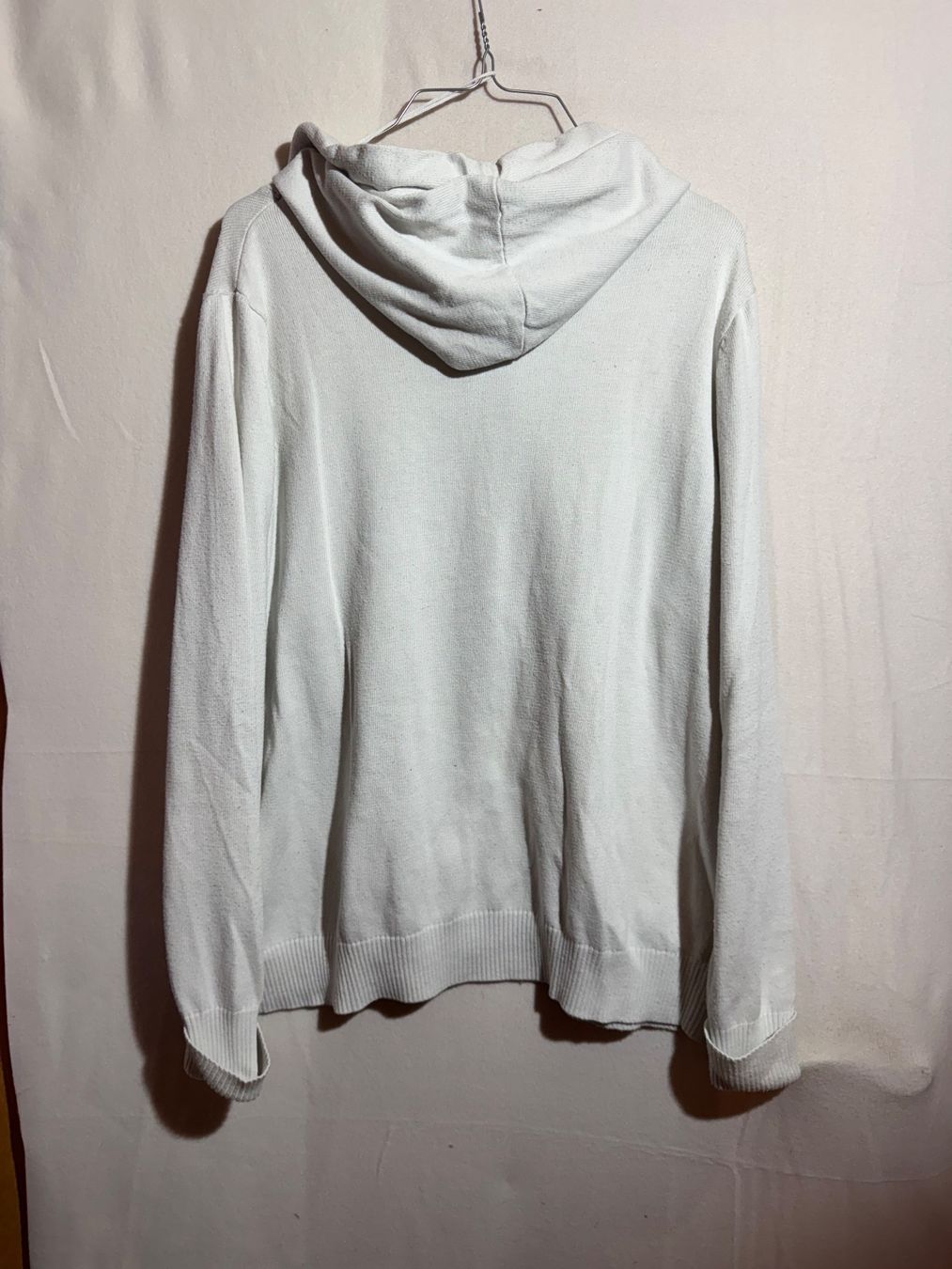 C&A Maglioni & Felpe: Weisser Kapuzen Pullover von Canda C&A Gr. L – Usato da Grosswangen venduto da second_hand_dress 9
