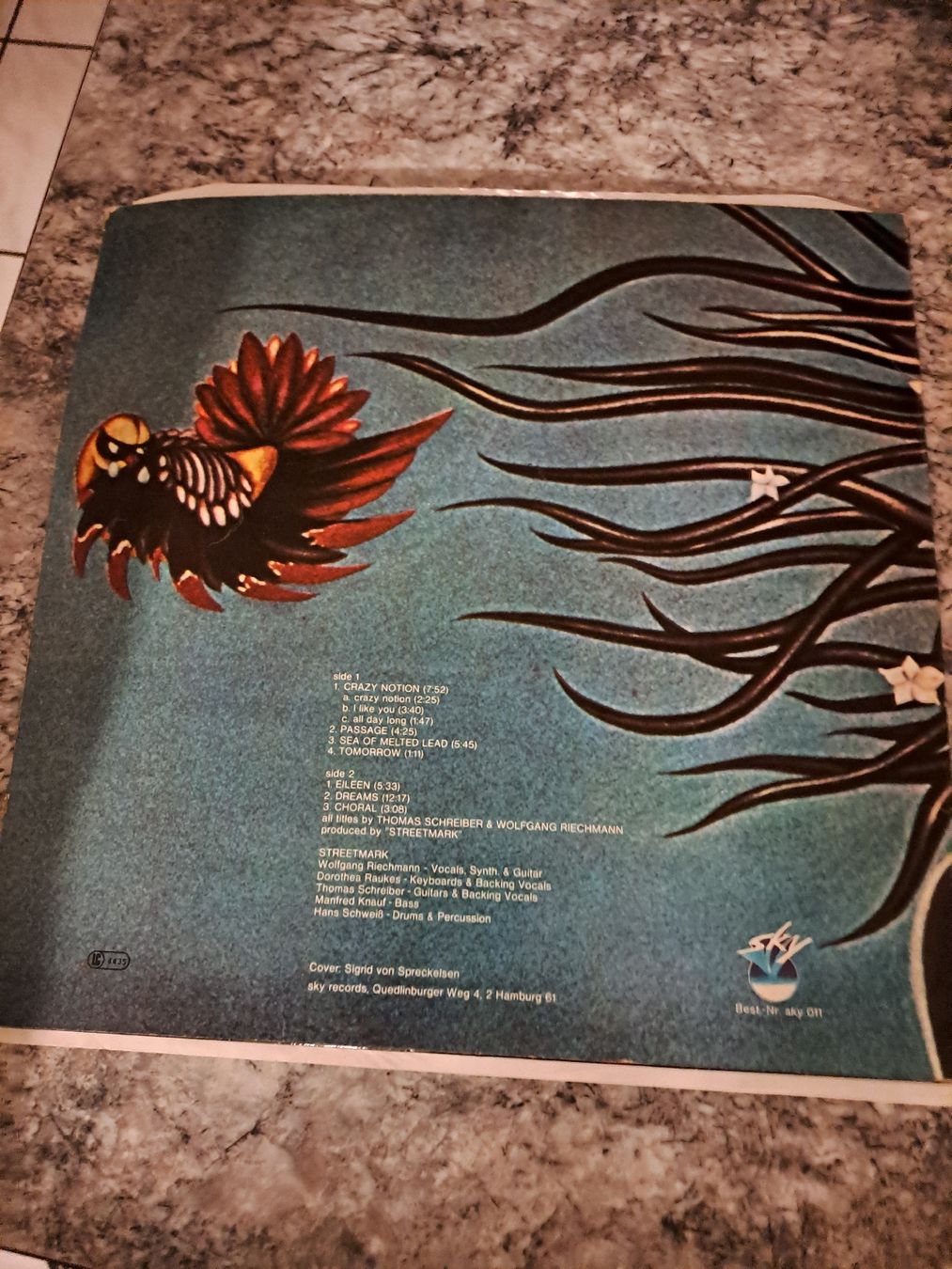 Dischi in vinile: LP  STREETMARK  "Eileen"  sky – Usato da Uetendorf venduto da Essiggurken 1