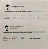 2 Tickets Troubas Kater, Mühle Hunziken, Rubigen 