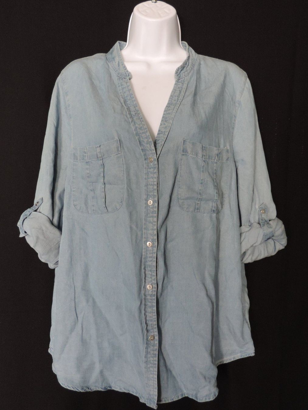 Hemden: chemise jeans bleu clair – Gebraucht aus Genève von Axelle333 2