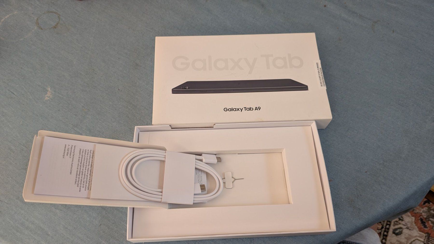 Samsung Tablettes PC: Samsung Galaxy Tab A9,  8.7", schwarz – D'occasion à Winterthur par Cough 1