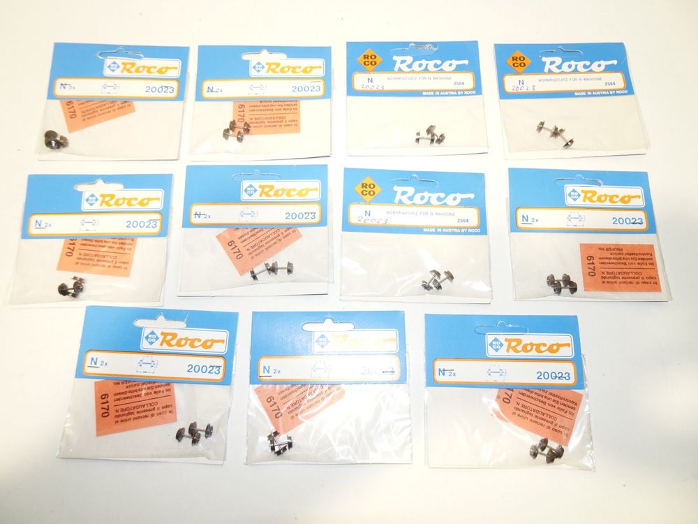 11 Roco Achsen Paare Spur N 20023 (Neu (gemäss Beschreibung)) in Luzern ...