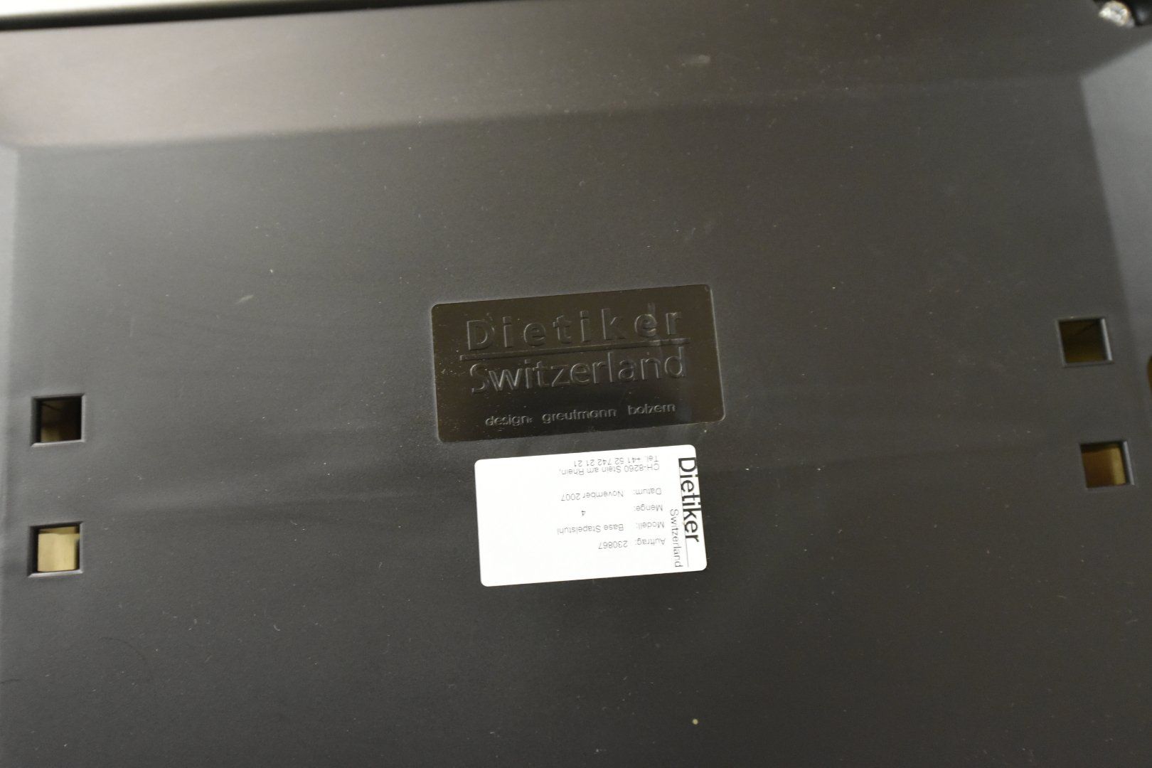 Dietiker Sedie: 4Stk. Stühle Dietiker mit Lederbezug Modell Base – Usato da Lichtensteig venduto da Usedinstorecom 6