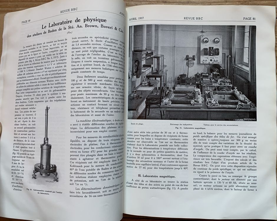 12 alte Bücher Brown Boveri Mitteilungen 10