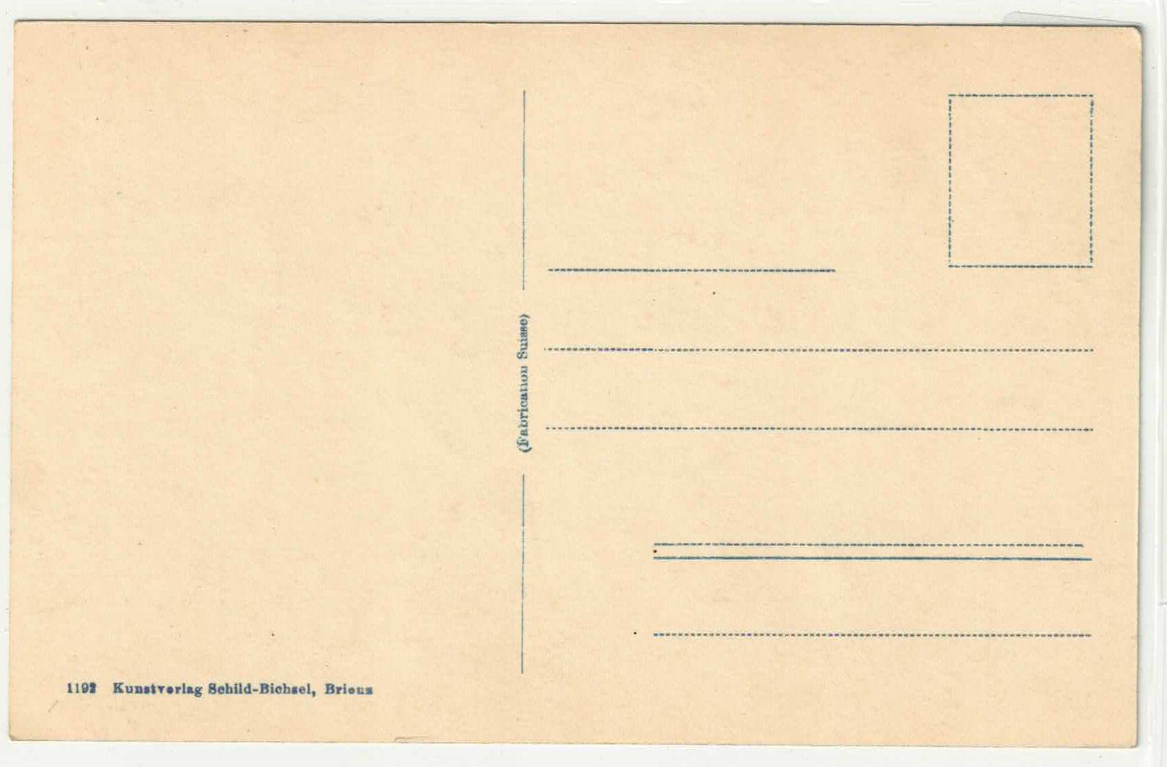 Cartes postales: Brienz vom See aus – D'occasion à Ettingen par Kartenplanet 1