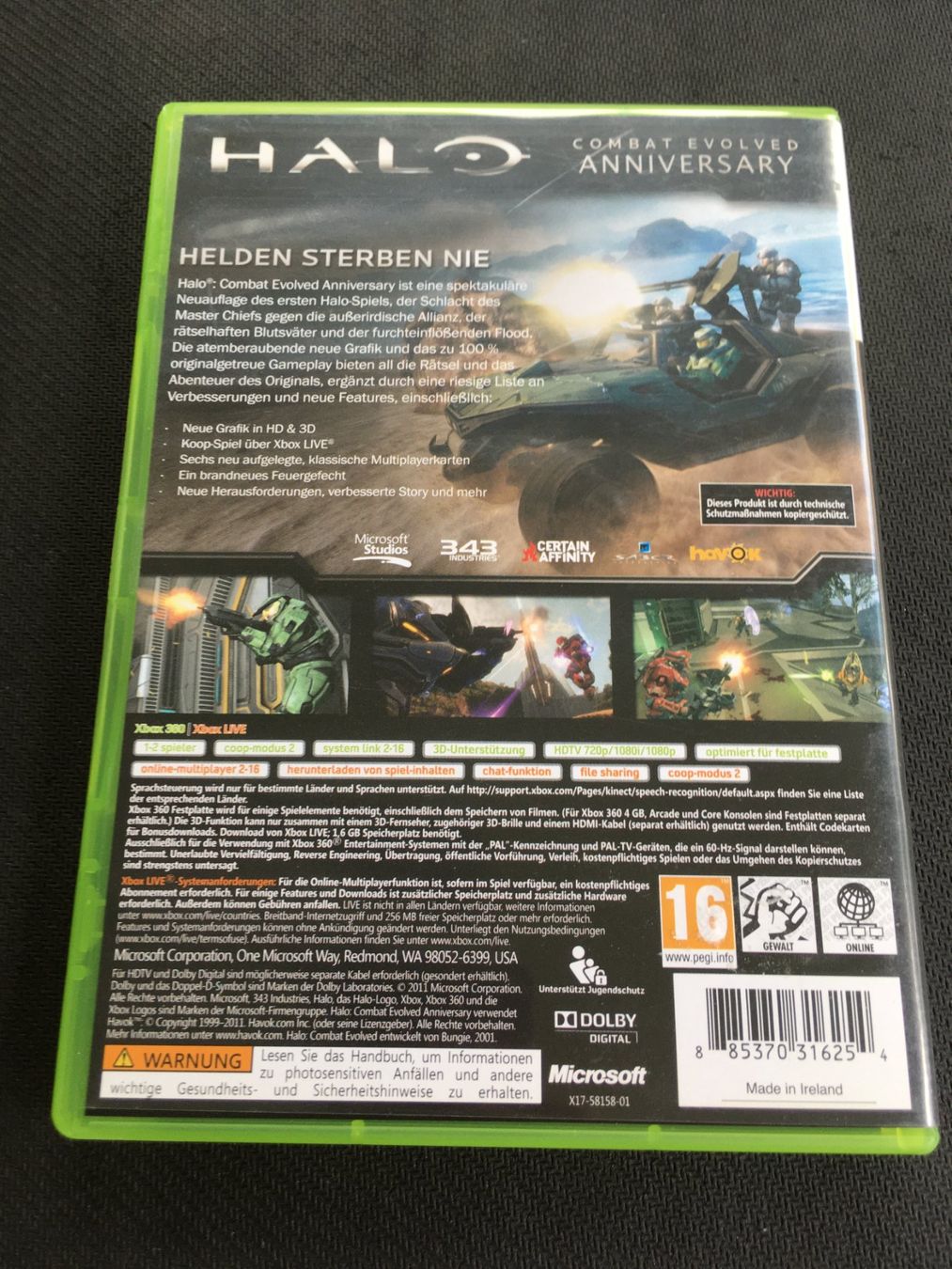 Microsoft Spiele: Halo Anniversary - Xbox 360 – Gebraucht aus St.Gallen von sjosjo 1