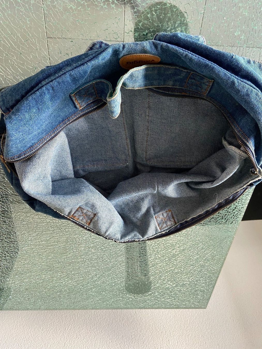 Borse da donna: Grosse leichte Jeans Reisetasche viaggio – Nuovo (secondo la descrizione) da Oftringen venduto da andrax 2