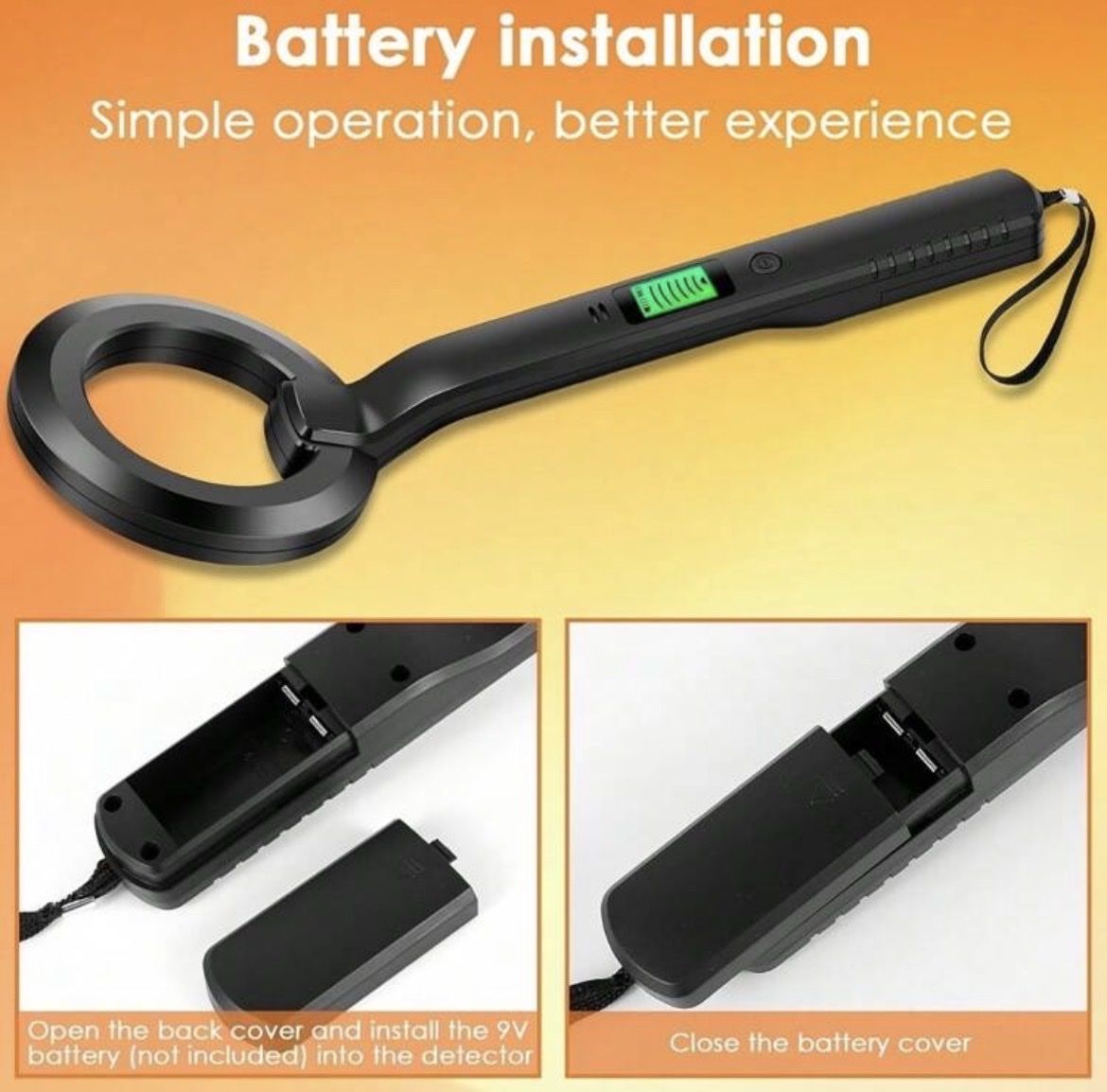 Alle Werkzeuge: Handmetallsuchgerät mit LCD-Display – Neu und originalverpackt aus Emmenbrücke von ShopDirect 6