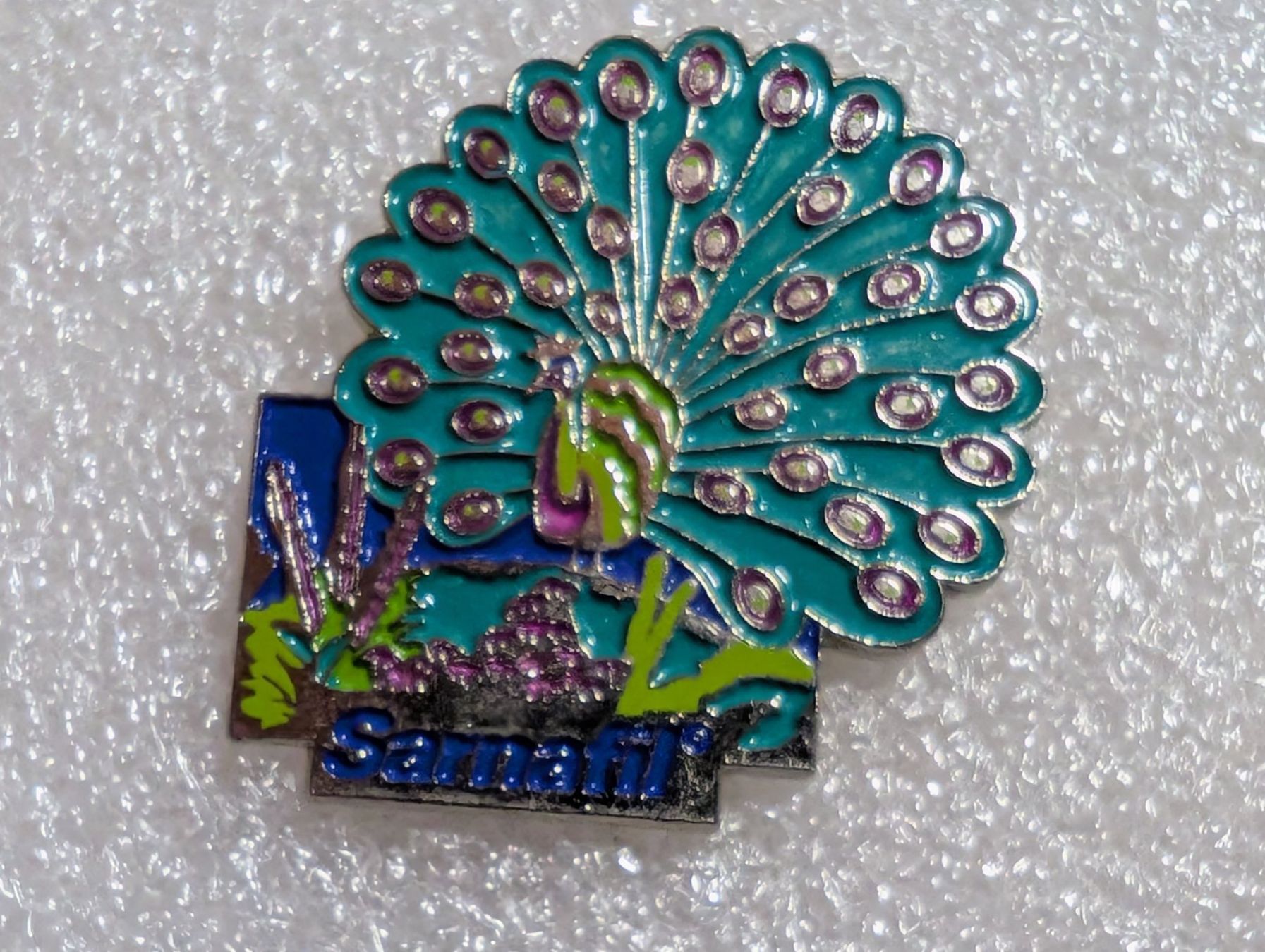 Placchette & Badge: Ansteckpin 253: Sarnafil – Usato da Oppligen venduto da Pin-Fall-Shop