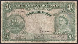 Bahamas 4 Shillings 1963