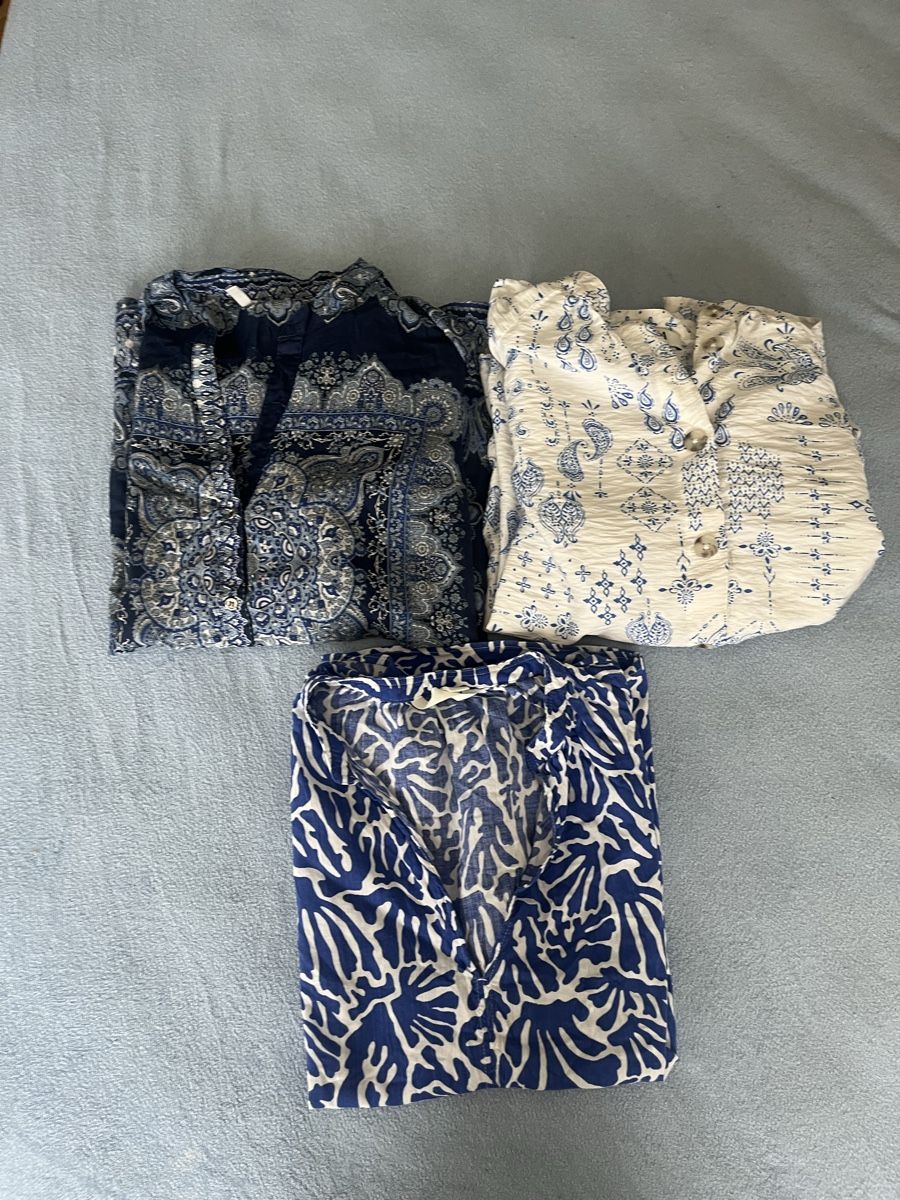 Lotti di vestiti: 3 Blusen mit Muster Damen gute Zustand – Usato da Olten venduto da sae_82z2 7