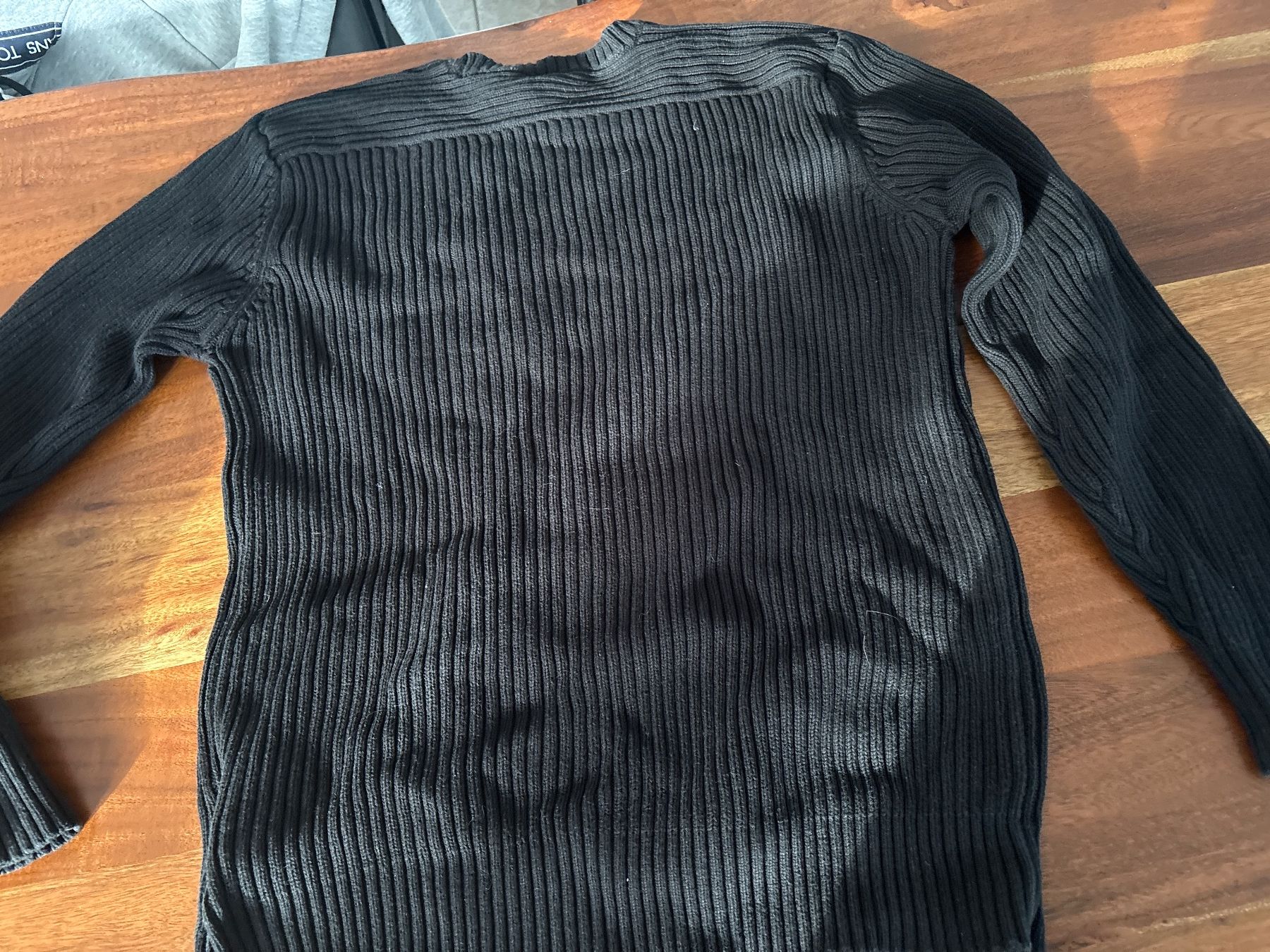 Pullover & Sweatshirts: Schwarzer Strickpullover von Rough Gear, Grösse XXL -Top! – Gebraucht aus Andwil SG von schmei 2