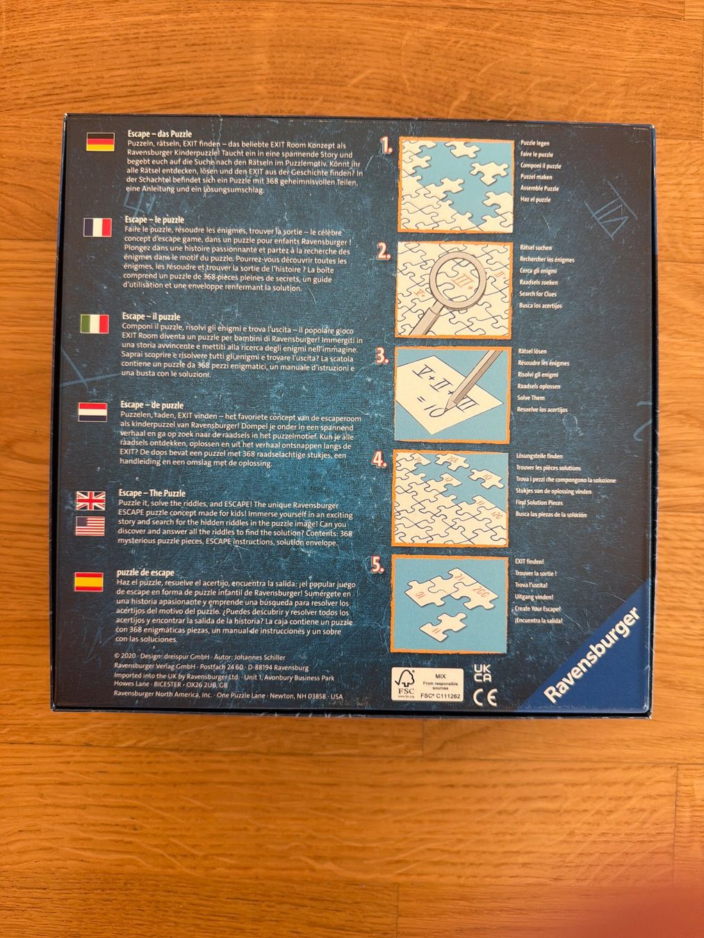 Ravensburger Puzzle: Ravensburger Escape Puzzle – Nuovo (secondo la descrizione) da Steffisburg venduto da perle15 1