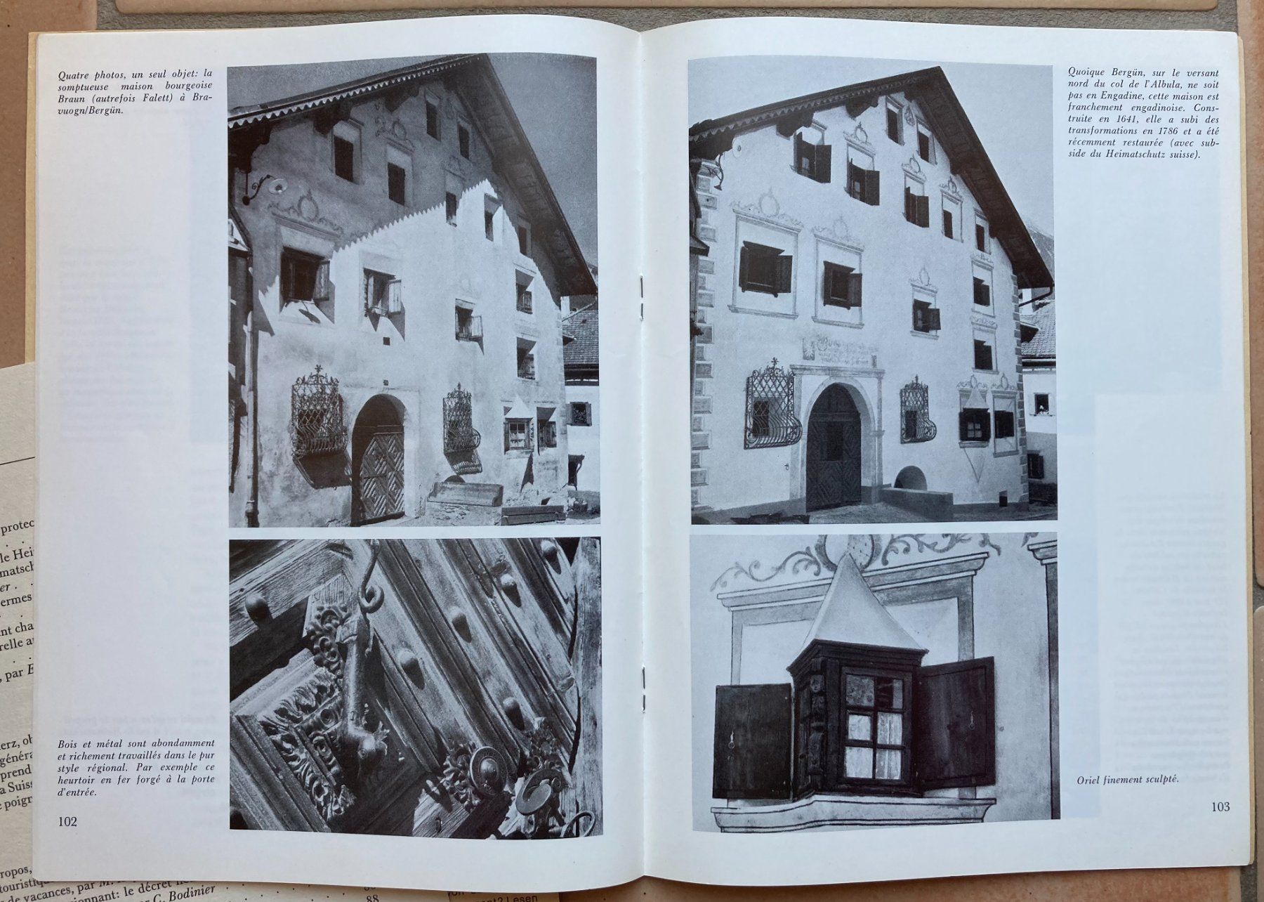 Bücher: Heimat Schutz - 61année, N° 4, 1966 – Gebraucht aus Versoix von HELVETICA_1 4