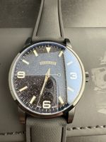 Hermann Aventurine Eclipse Noir PVD Swiss Made Neuf Full Set