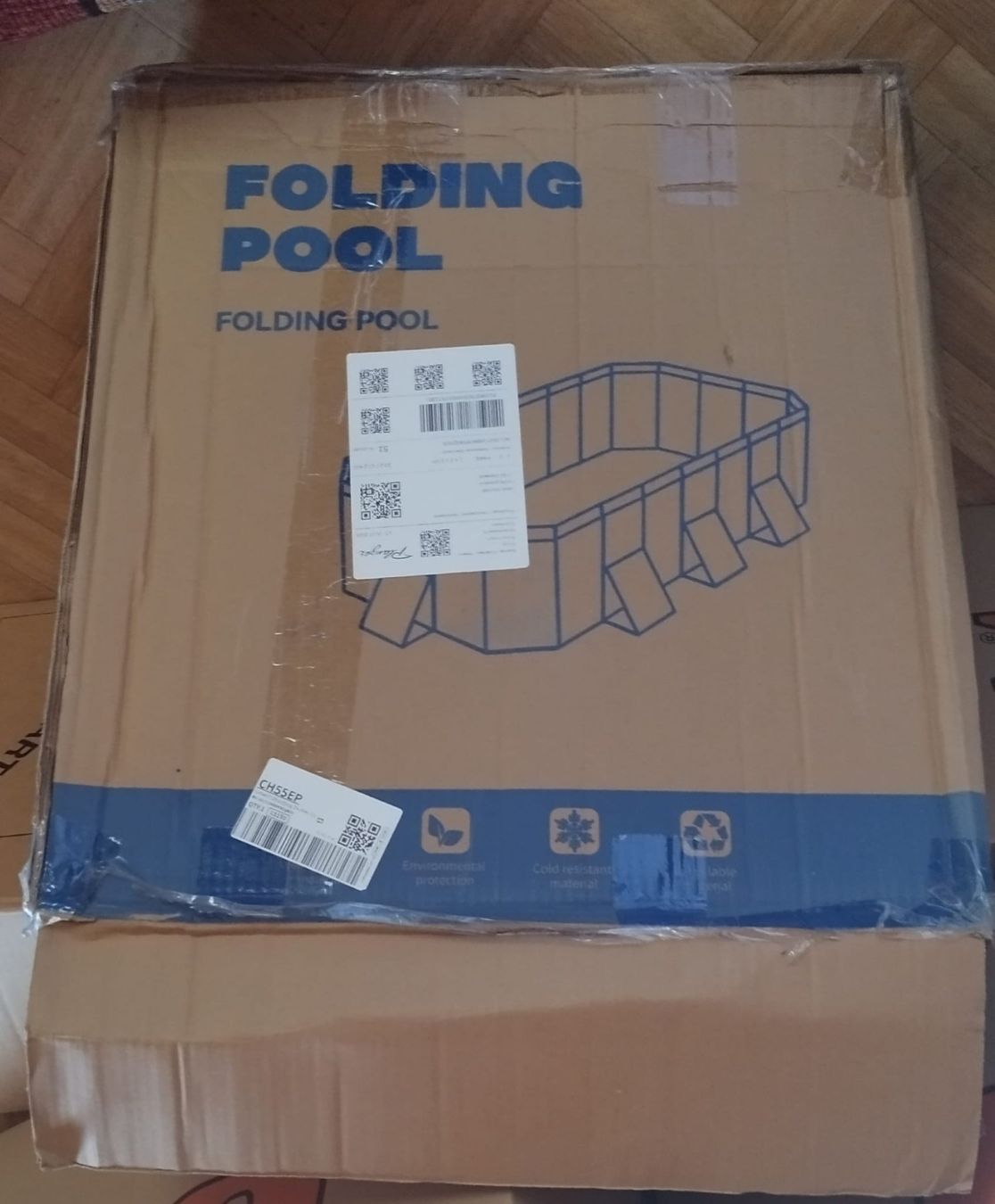 Piscine: Faltpool  210x160 x55cm. Aussenmasse – Usato da Dornach venduto da pet360 1