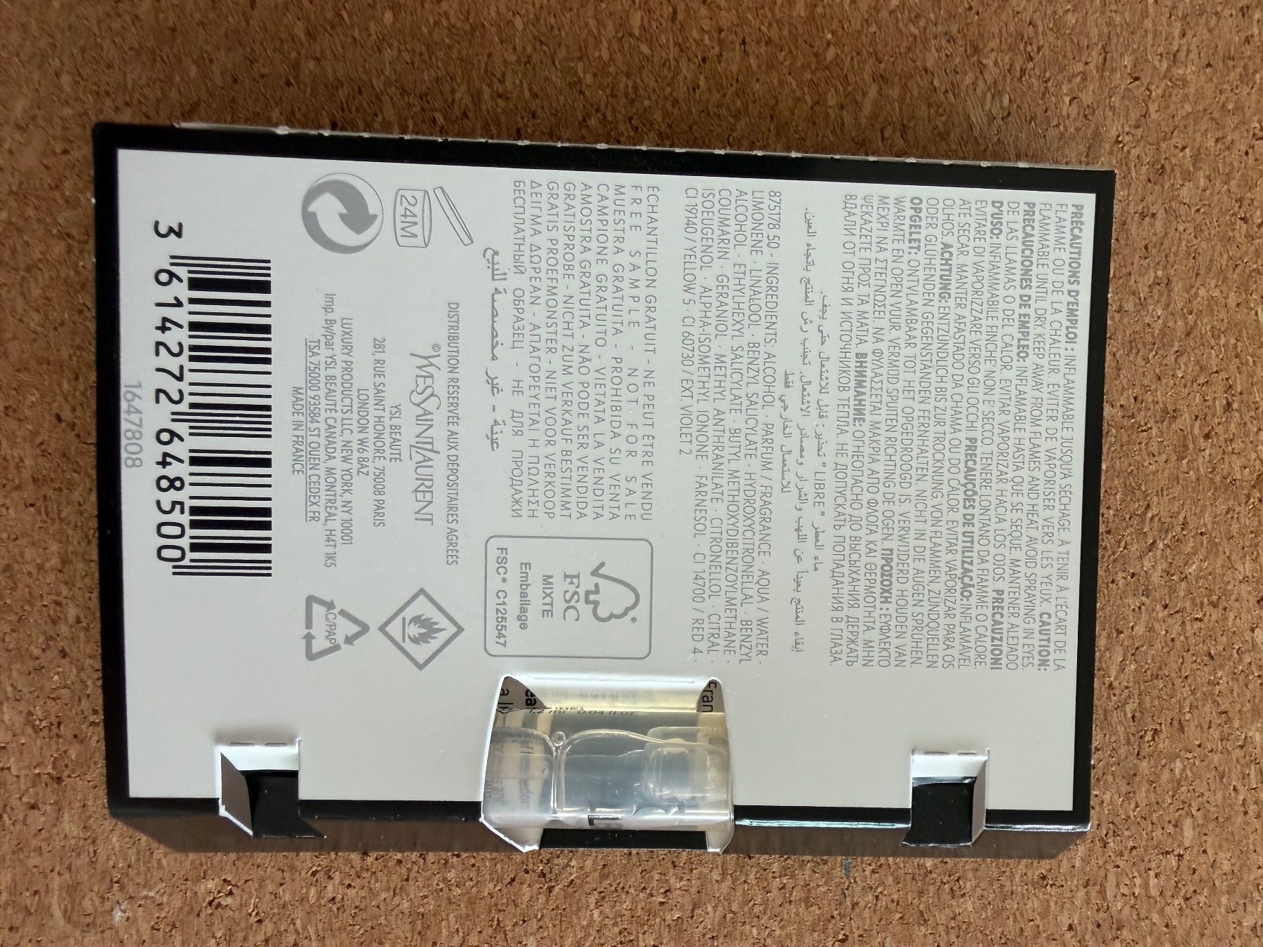 Saint Laurent Parfum & Eau de Toilette: Yves Saint Laurent Libre Eau de Parfum Samples – Neu und originalverpackt aus Wilen b. Wollerau von rosmarin13 1