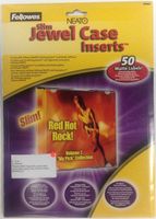Fellowes 99983 Neato Slim Jewel Case Inserts Matte Labels