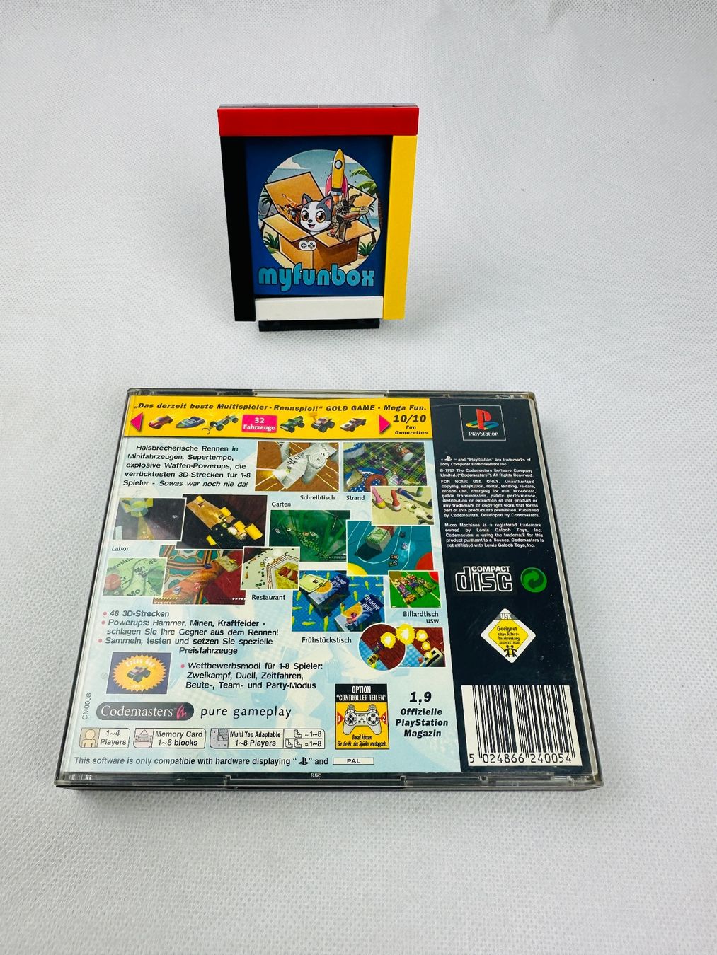 Spiele: Playstation 1 PS1 Micro Machines V3 – Gebraucht aus Kappel SO von MyFunBox 1