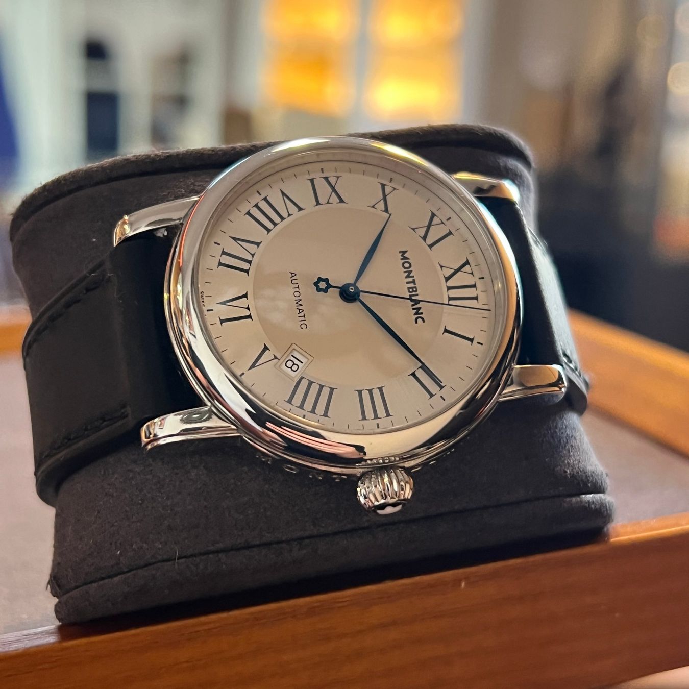 Montblanc Montres: Montblanc Star Meisterstück Automatic Date 7068 – D'occasion à Carouge GE par Watchaser 6