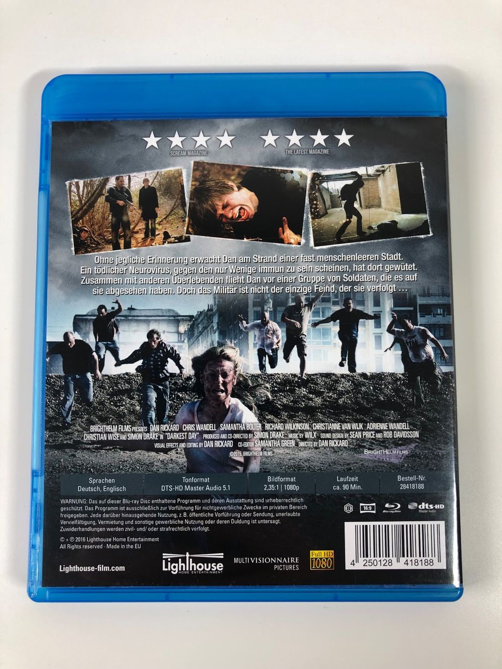 Tutti i DVDs: Darkest Day (2015) - Bluray – Usato da Bern venduto da McFlurry_88 1