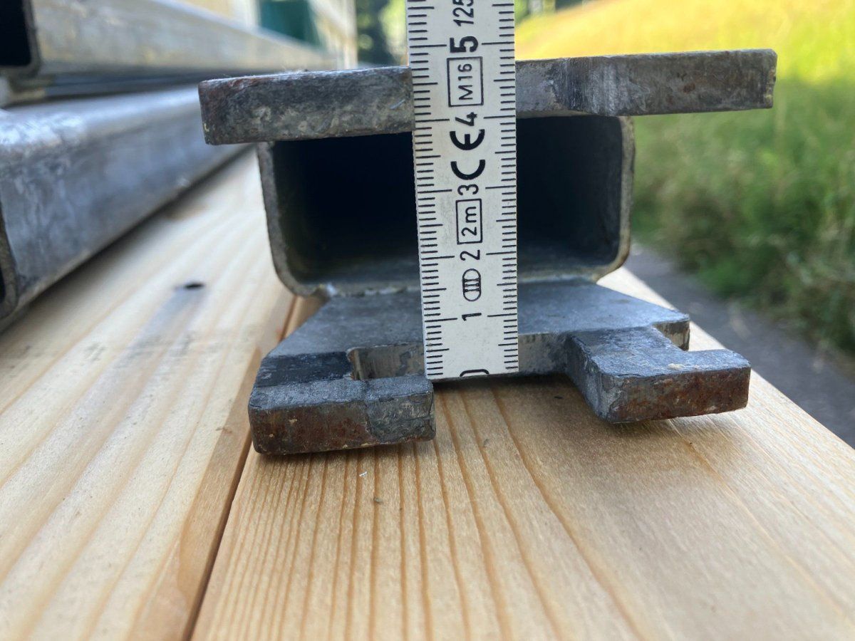 Alle Werkzeuge: 5x Stahl-Sperrbalken/2.49-2.54 m/4500 daN - TÜV-zert ab 1.- – Gebraucht aus Lichtensteig von Buy24International 8