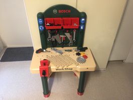 Bosch Spielwerkbank mit Werkzeugen und Zubehör Kunststoff