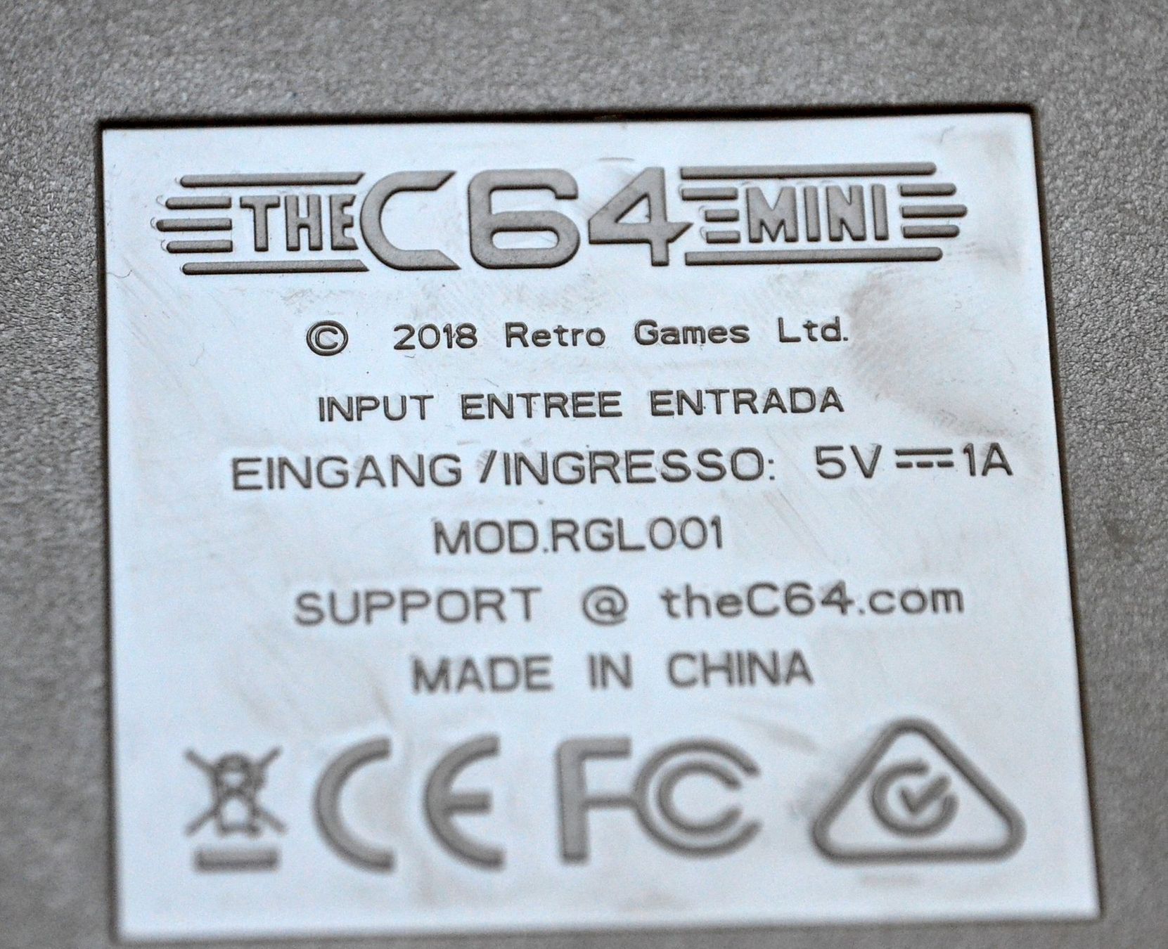 Commodore Konsolen: Commodore C64 Mini – Gebraucht aus Collonges von  3