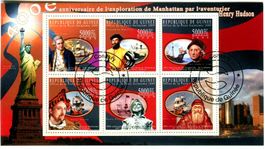 Block "Schiffe. Kolumbus, Magellan, Henry Hudson". Guinea