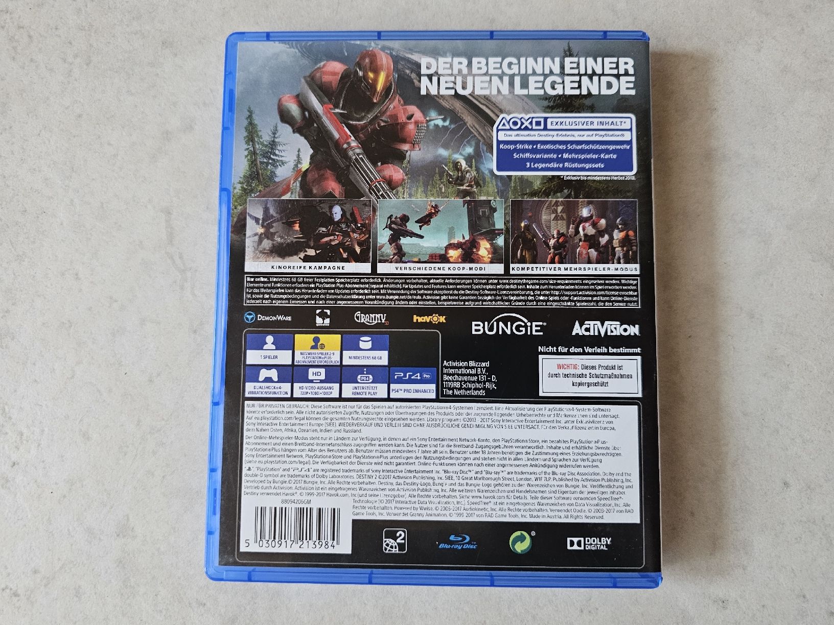 Sony Giochi: Destiny  (Exklusiver Inhalt)  /  PS4 – Usato da Schneisingen venduto da backstore24 1