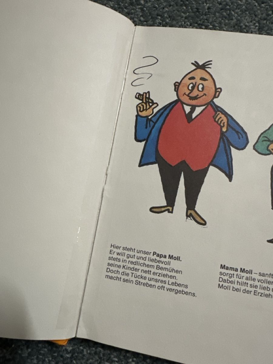 Libri: Papa Moll Buch und Malbuch Set – Usato da Baltschieder venduto da YmroBe 3