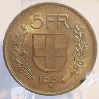 5 Fr. 1954 Silber (Ref.503)
