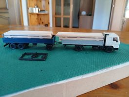 ROCO  Volvo FL10 HZ 2-a 3-a  mit Schnittholzladung Umbau